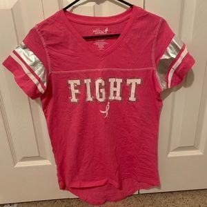 Women’s “Fight” Breast Cancer Awareness T-Shirt